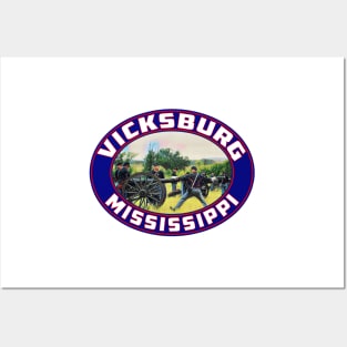 Vicksburg Mississippi National Military Park Civil War Posters and Art